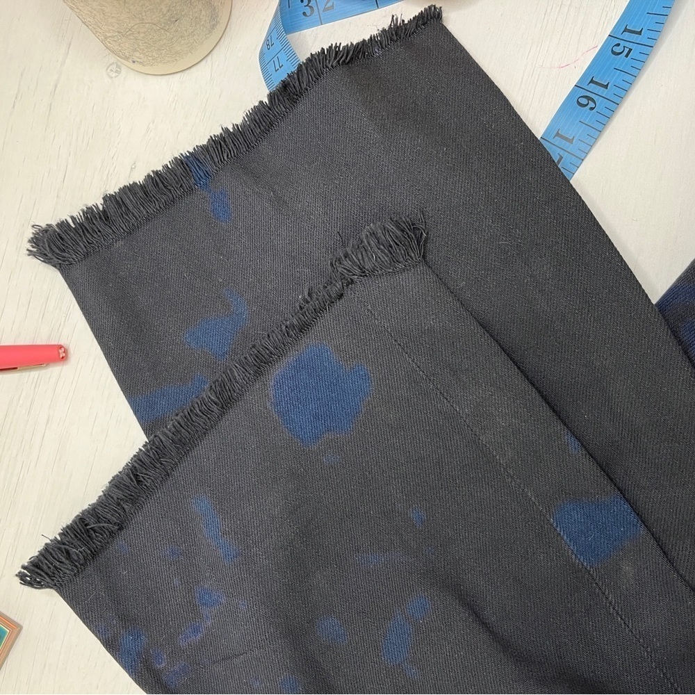 John Elliot RARE! Double Dye Riley Crop Jean Raw Hem, Sold Out, sz 25 - Picture 12 of 12